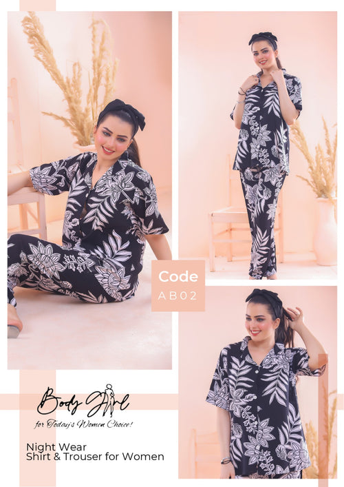 Body Girl Floral Printed Shirt