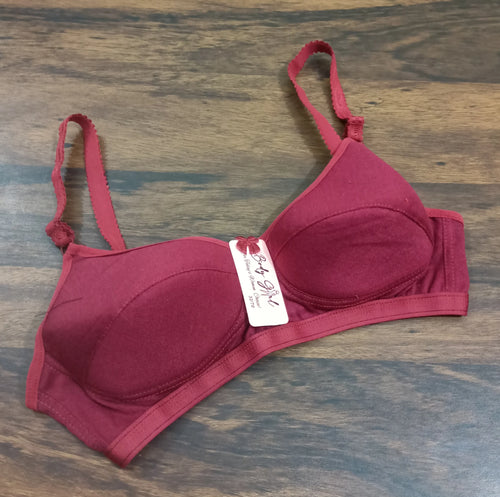 Lightly Padded Foam Bra For Women Girls Teenagers Soft Comfortable Wire Free Daily Use Bra