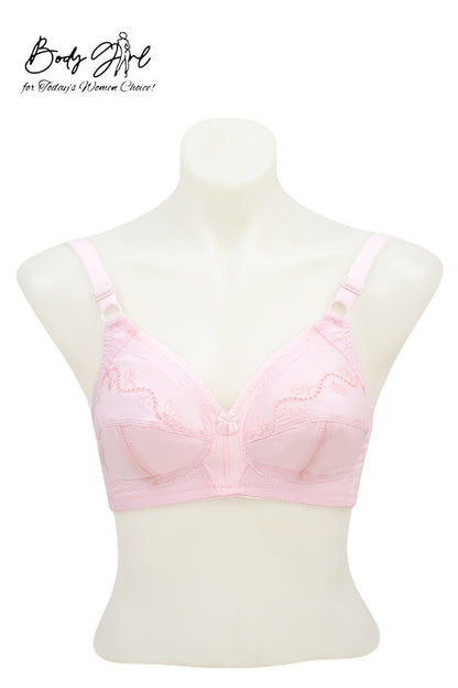 Body Girl Sensation Bra – Non-Padded Wire-Free Lace Comfort