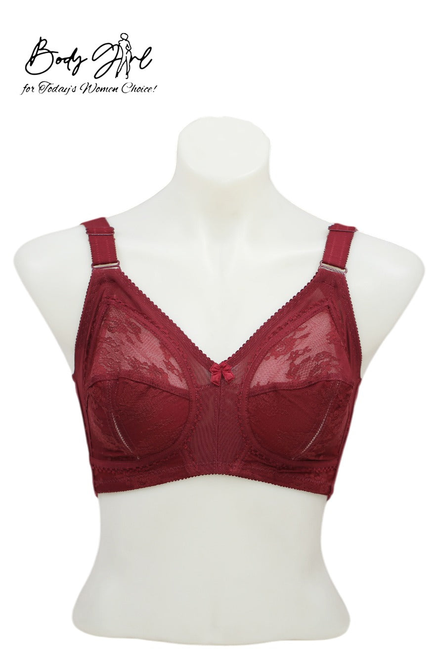 Body Girl Ashley – Non-Padded Lace Bra for Women